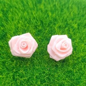 Delicate Petals Rose Earrings In‎ Blush E1018